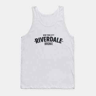 Riverdale Bronx Typography T-Shirt Tank Top